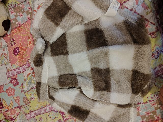 Chaqueta cuadros niña 4 años