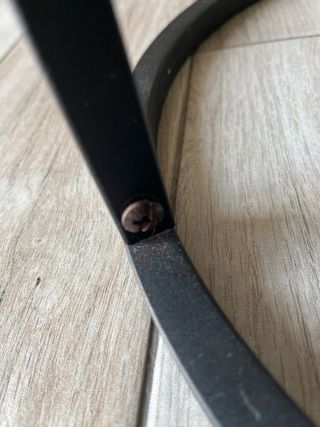 Mesitas cristal negro - 2 uds