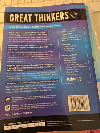 GREAT THINKERS B1 Student's and Digital Student's