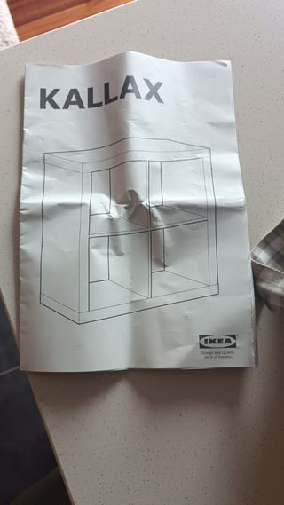 Estantería Kallax Ikea - Negra