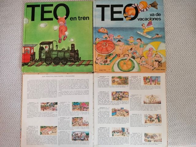 Teo va de vacaciones (Spanish Edition)