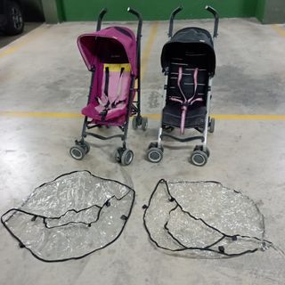 2 sillas plegables Cybex Onyx + sacos