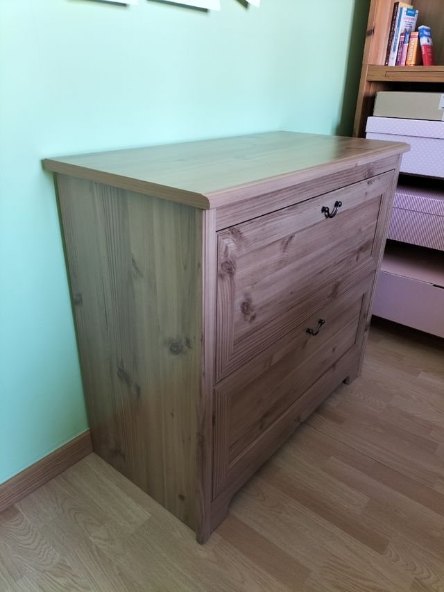 Aparador madera 2 cajones