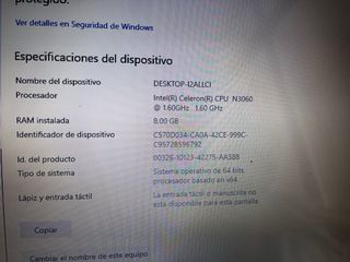Portátil HP Negro
