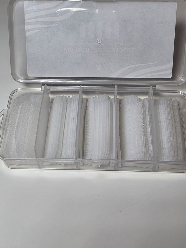 Moldes silicona uñas FOX - 60uds