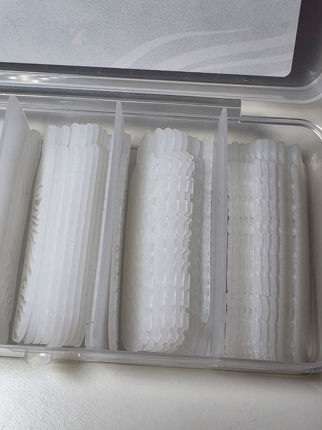 Moldes silicona uñas FOX - 60uds