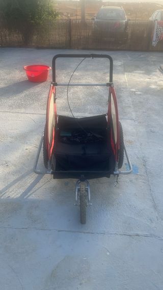 Carrito bici remolque niño