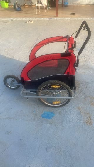 Carrito bici remolque niño