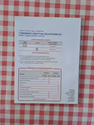  I Fond conc della mat.+Prove invalsi9788829831456