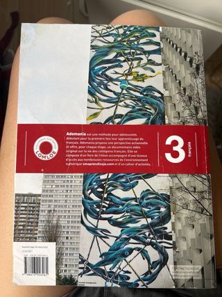 Libro de Francés 3 de la ESO Adomanía