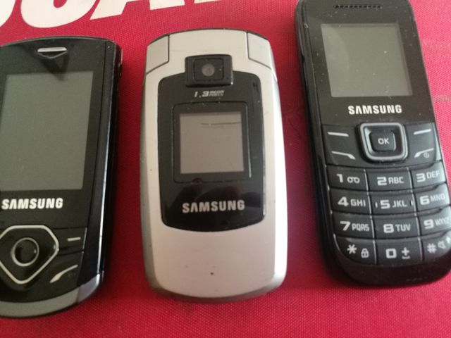 3 Cellulari Samsung Vintage