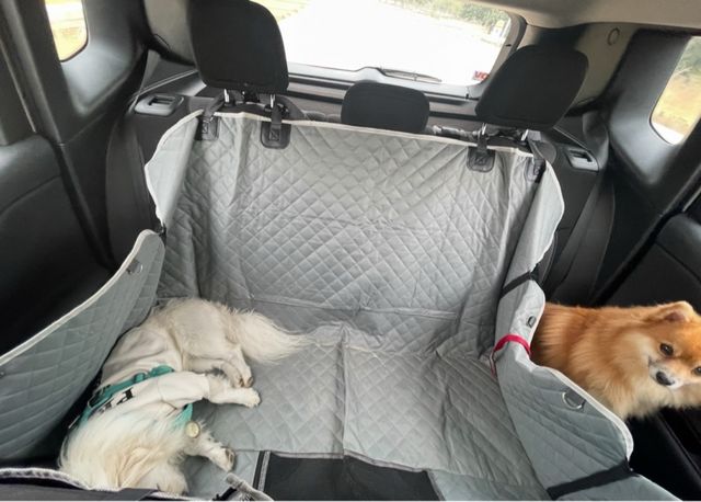 Hamaca Mascotas Coche Gris