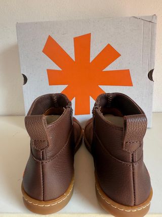 Botines Art Piel Marrón - Talla 37