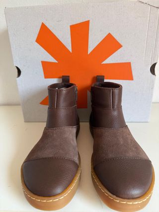 Botines Art Piel Marrón - Talla 37