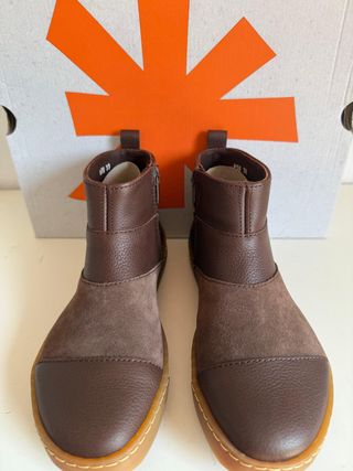 Botines Art Piel Marrón - Talla 37