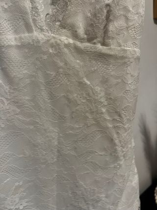 Vestido encaje blanco