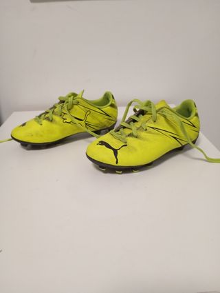 Botas fútbol niño con tacos Puma - Talla 29