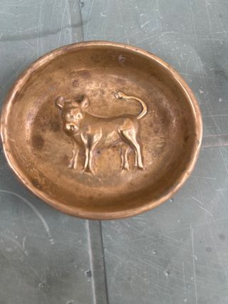 Cenicero bronce Tauro