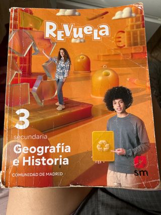 Libro de Geografía e Historia de tercero de la ESO