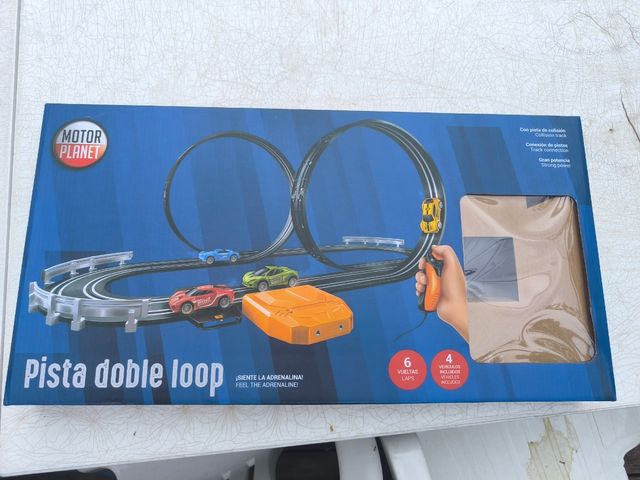 Pista doble coches teledirigidos