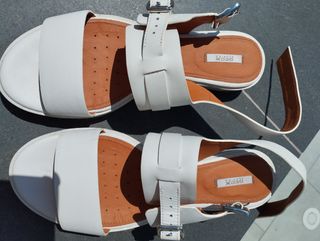 Sandalias Geox blancas