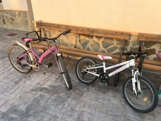 Bicicletas niña 2x70€