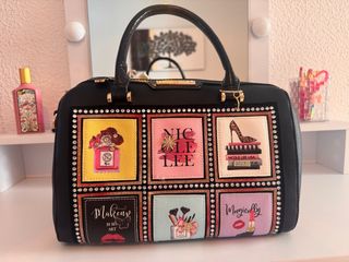 Bolso Nicole Lee - Negro Multicolor