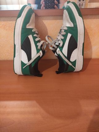 Zapatillas Puma - Negras y Verdes