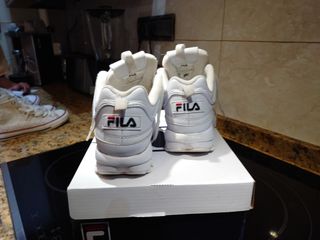 Zapatillas Fila Disruptor blancas niños