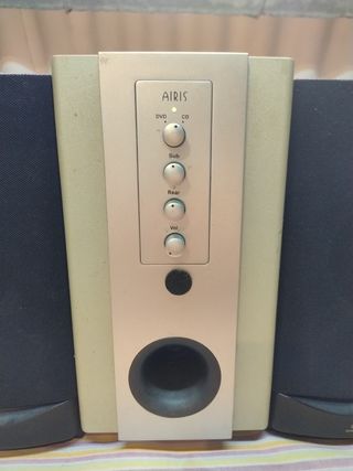 Etapa woofer Airis y altavoces