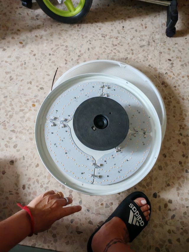 Lampara LED techo redonda