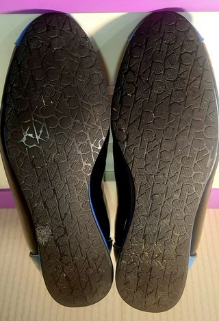 Zapatos Calvin Klein negros y azules, talla 39