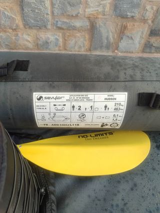 Kayak Sevylor hinchable 3 asientos hasta 210 kg