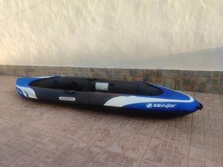 Kayak Sevylor hinchable 3 asientos hasta 210 kg