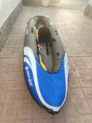 Kayak Sevylor hinchable 3 asientos hasta 210 kg