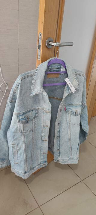 Chaqueta vaquera PINK | Oversize