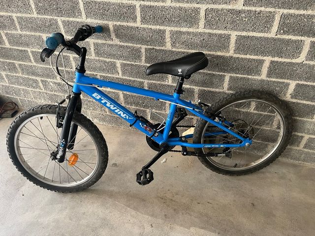 Bicicleta niño BTWIN 20" azul