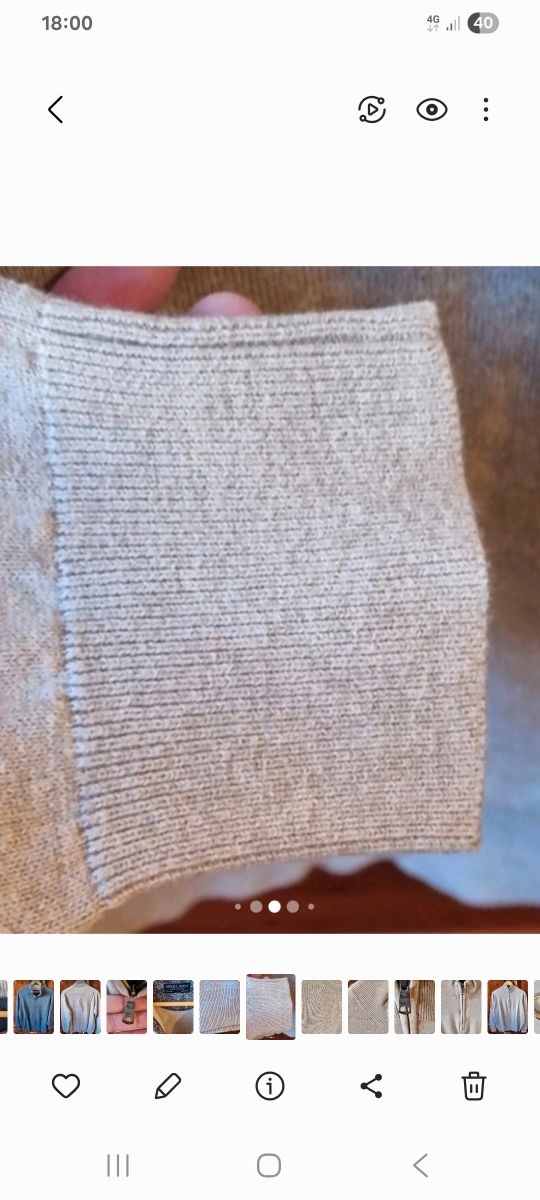 Jersey Sfera beis talla S