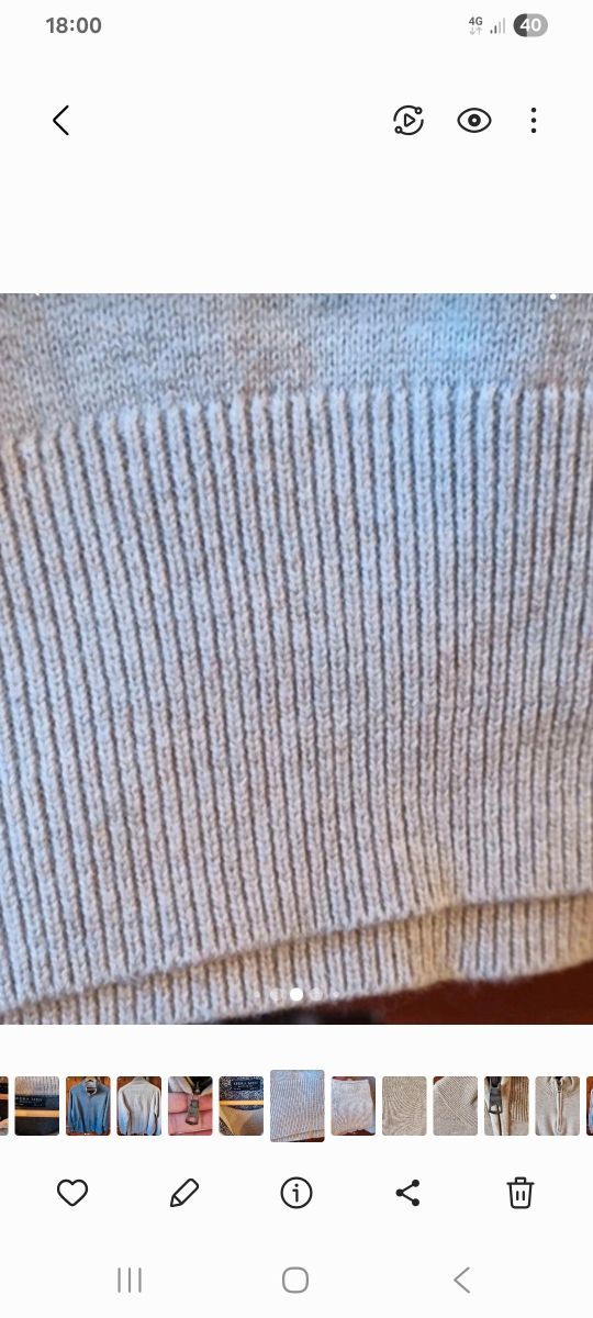 Jersey Sfera beis talla S