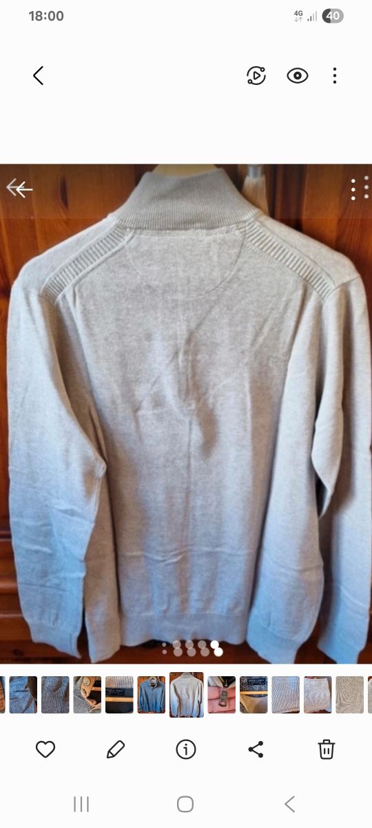 Jersey Sfera beis talla S