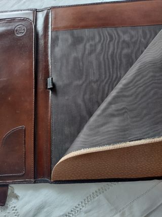 Portadocumentos Piel Marrón