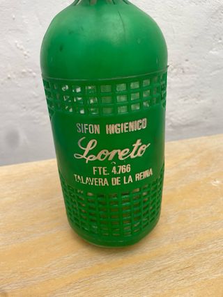 Sifón Loreto - Botella Vintage