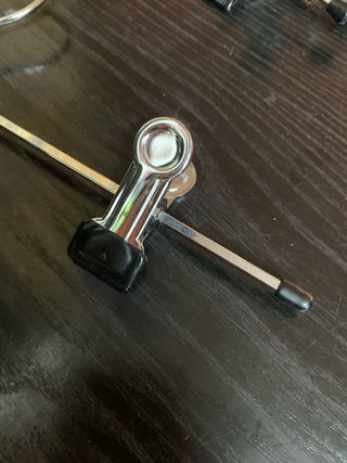 lote 10 perchas metalicas pinza antideslizantes