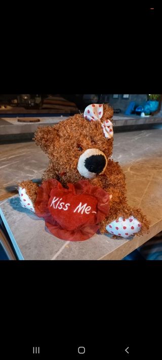 Peluche orsetto San Valentino