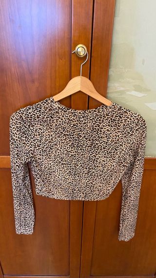 Top Zara beige - Tirantes