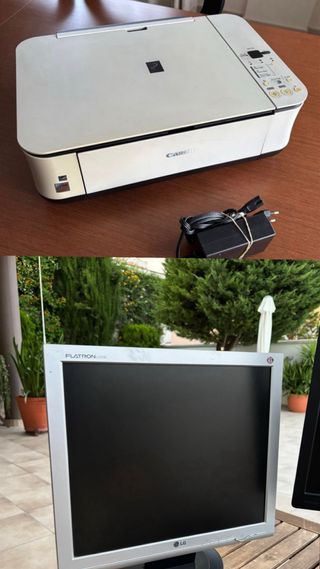 Impresora Canon Multifuncional + Monitor LG