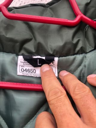 Parka militar verde oliva 