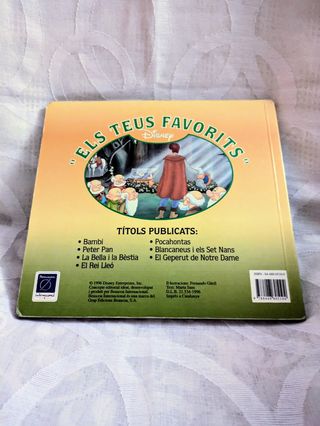 Blancaneus i els Set Nans Disney 1996.