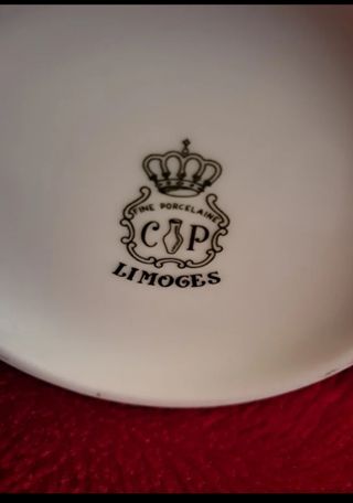 JARRA LIMOGES PORCELANA