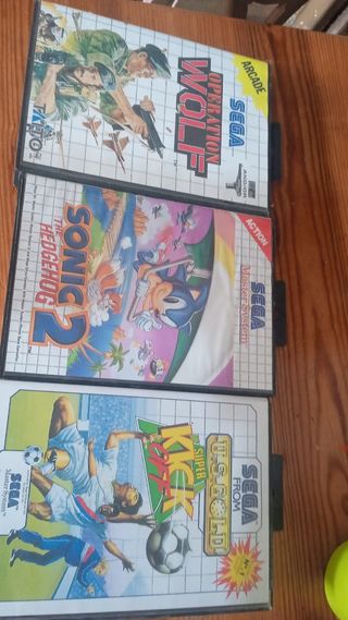 3 juegos Sega Master System: Oferta!